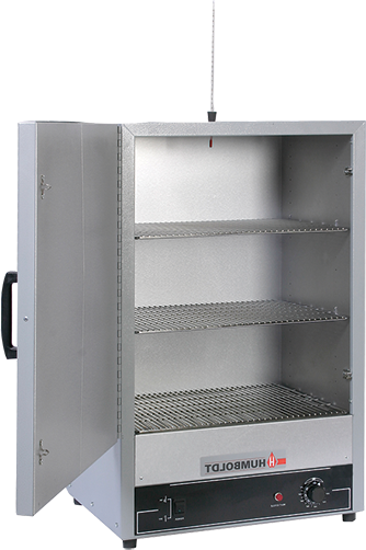 Lab Oven, Gravity Convection; 450°F (232°C), 3.0 cu. ft. (85升)的能力. Hydraulic temperature controller, ±1° sensitivity. 115V, 60 Hz，最小1600瓦., Inside: 18" x 14" x 21.8" (457 x 356 x 554mm) Overall: 20" x 16.3" x 31.5" (508 x 414 x 800mm)
