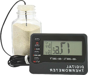Min/Max Alarm, 数字 Bottle Thermometer