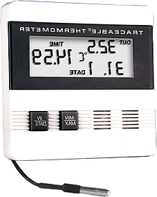 Thermometer, 数字 Indoor/Outdoor, °F